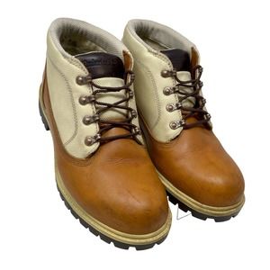 Timberland Chukka Boots Mens Sz 11 Tan Leather Uppers 1907:S134